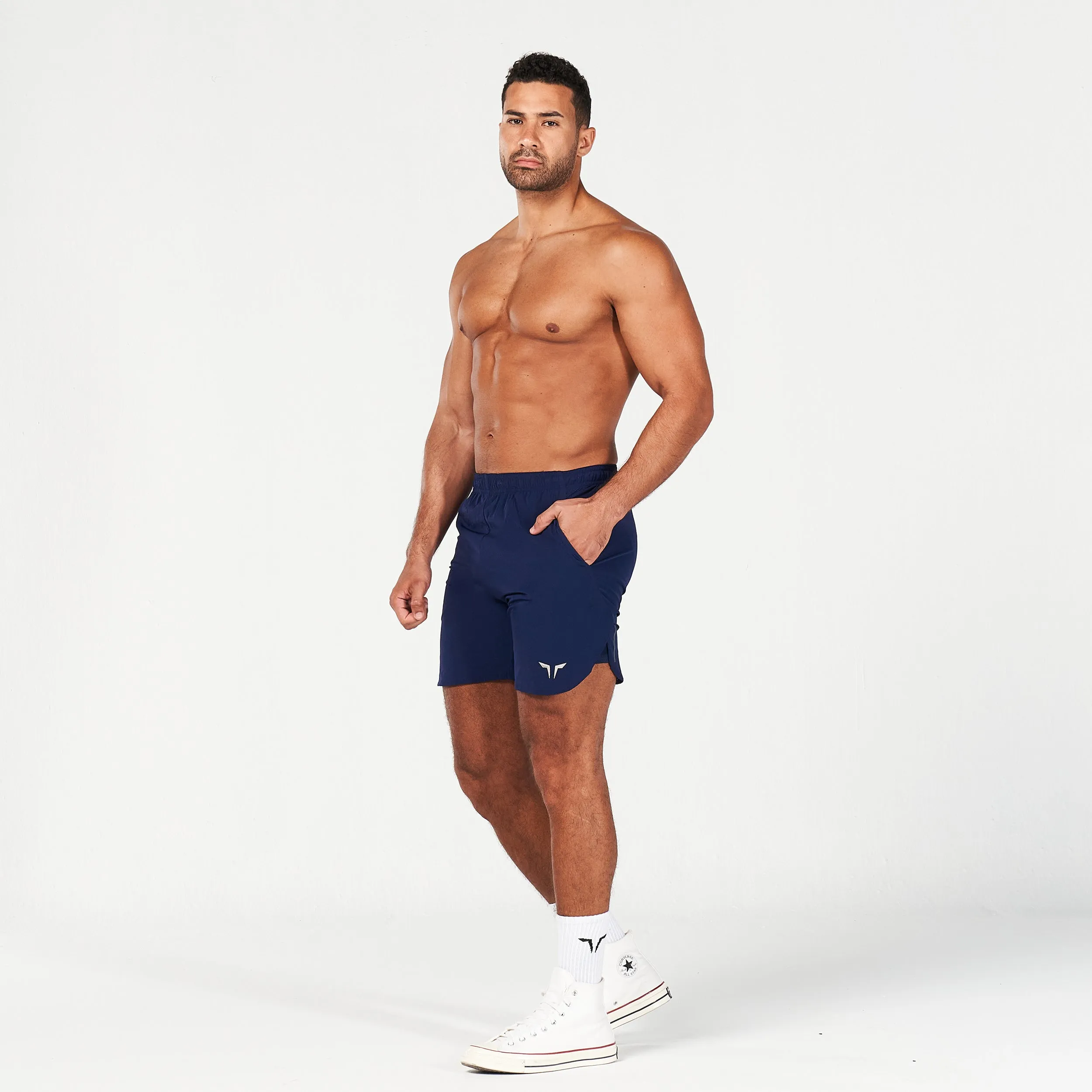 2-in-1 Dry Tech Shorts - Blue