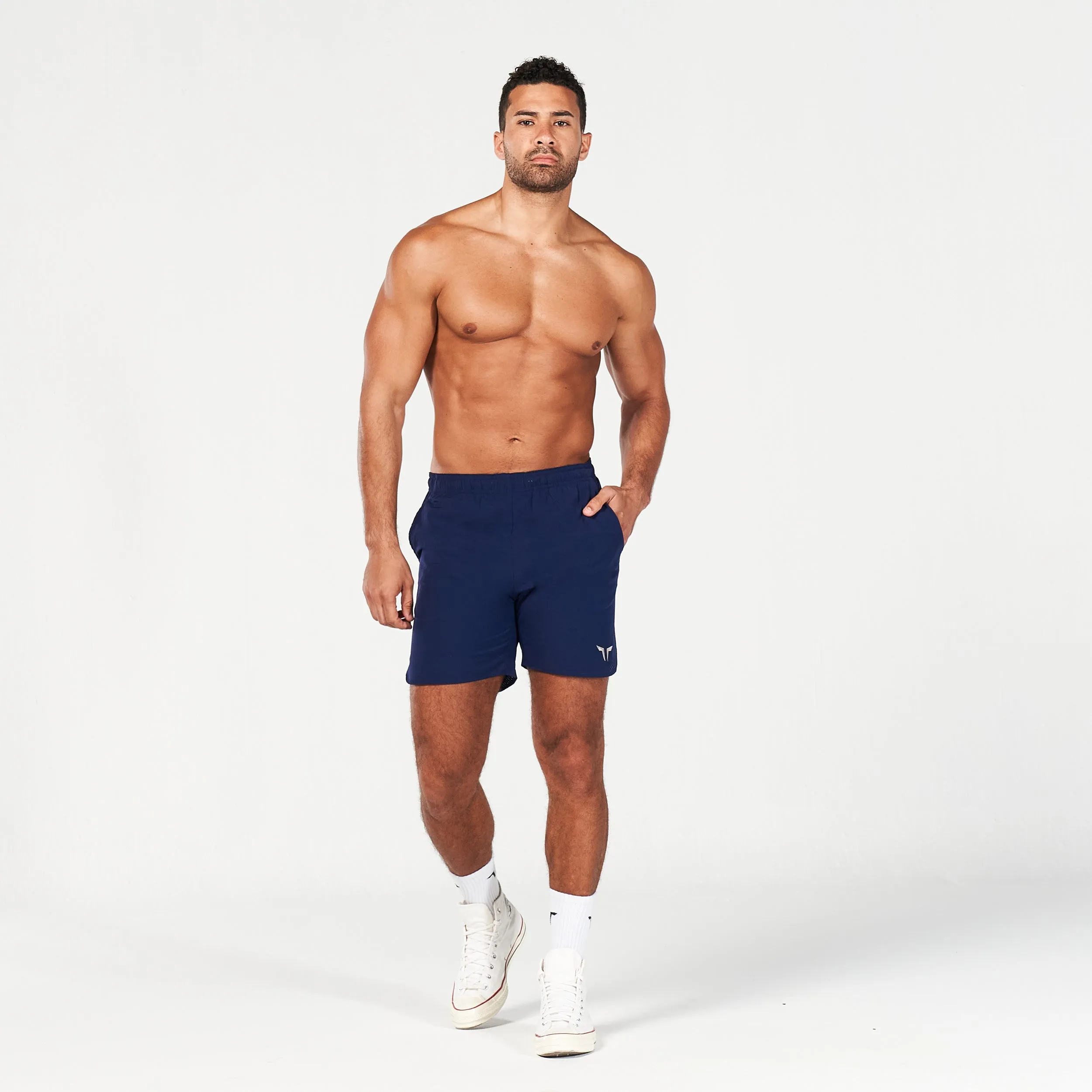 2-in-1 Dry Tech Shorts - Blue