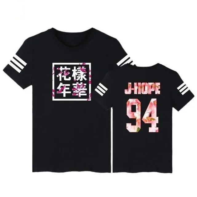 3 Color Bangtan Boys Jung Kook Jhope Jin BTS Tee T-Shirt for Women