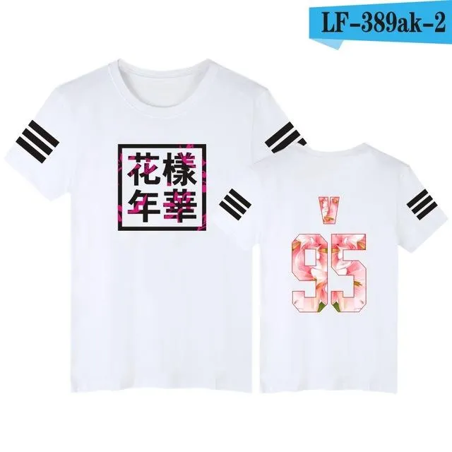 3 Color Bangtan Boys Jung Kook Jhope Jin BTS Tee T-Shirt for Women