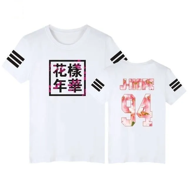 3 Color Bangtan Boys Jung Kook Jhope Jin BTS Tee T-Shirt for Women