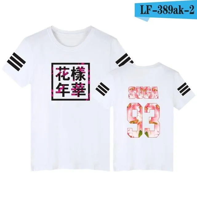 3 Color Bangtan Boys Jung Kook Jhope Jin BTS Tee T-Shirt for Women