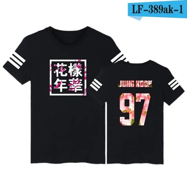 3 Color Bangtan Boys Jung Kook Jhope Jin BTS Tee T-Shirt for Women