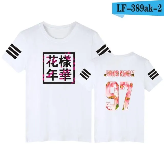 3 Color Bangtan Boys Jung Kook Jhope Jin BTS Tee T-Shirt for Women