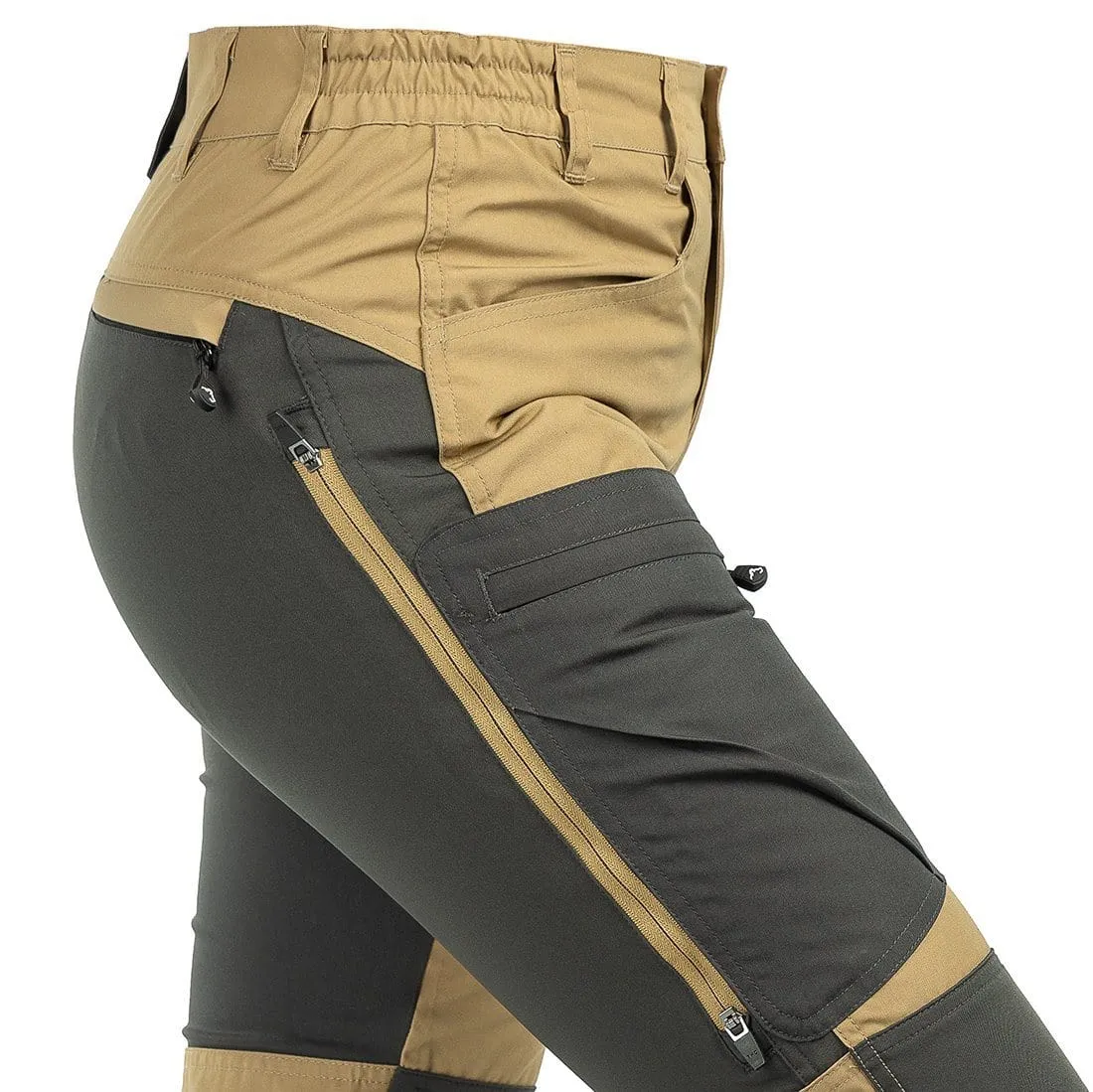 Active Stretch Pants Lady Khaki (Short)