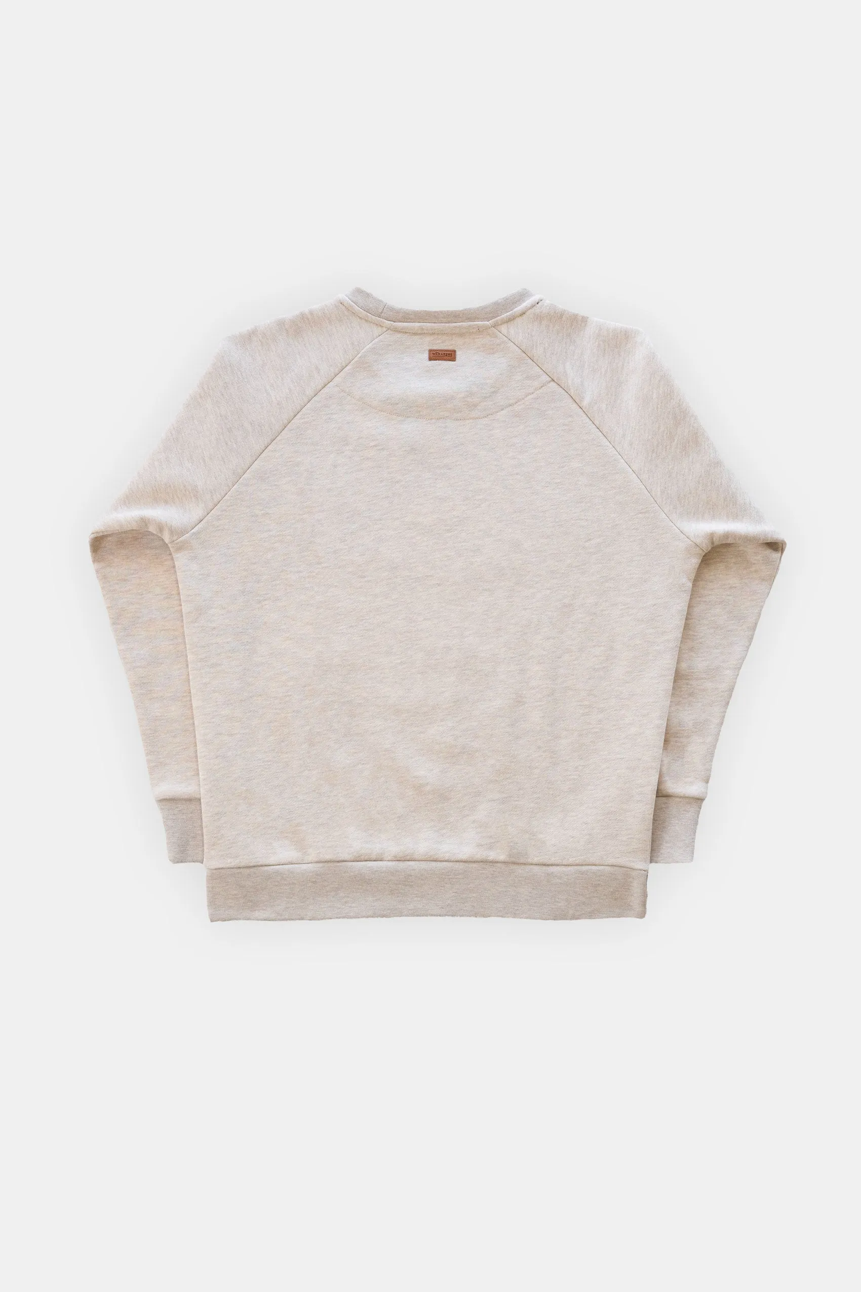 Alayah Heather Oatmeal Sweater