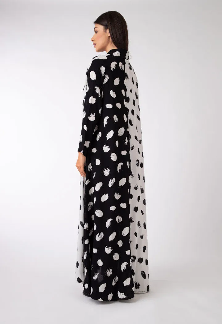 All Over Printed Long Dress