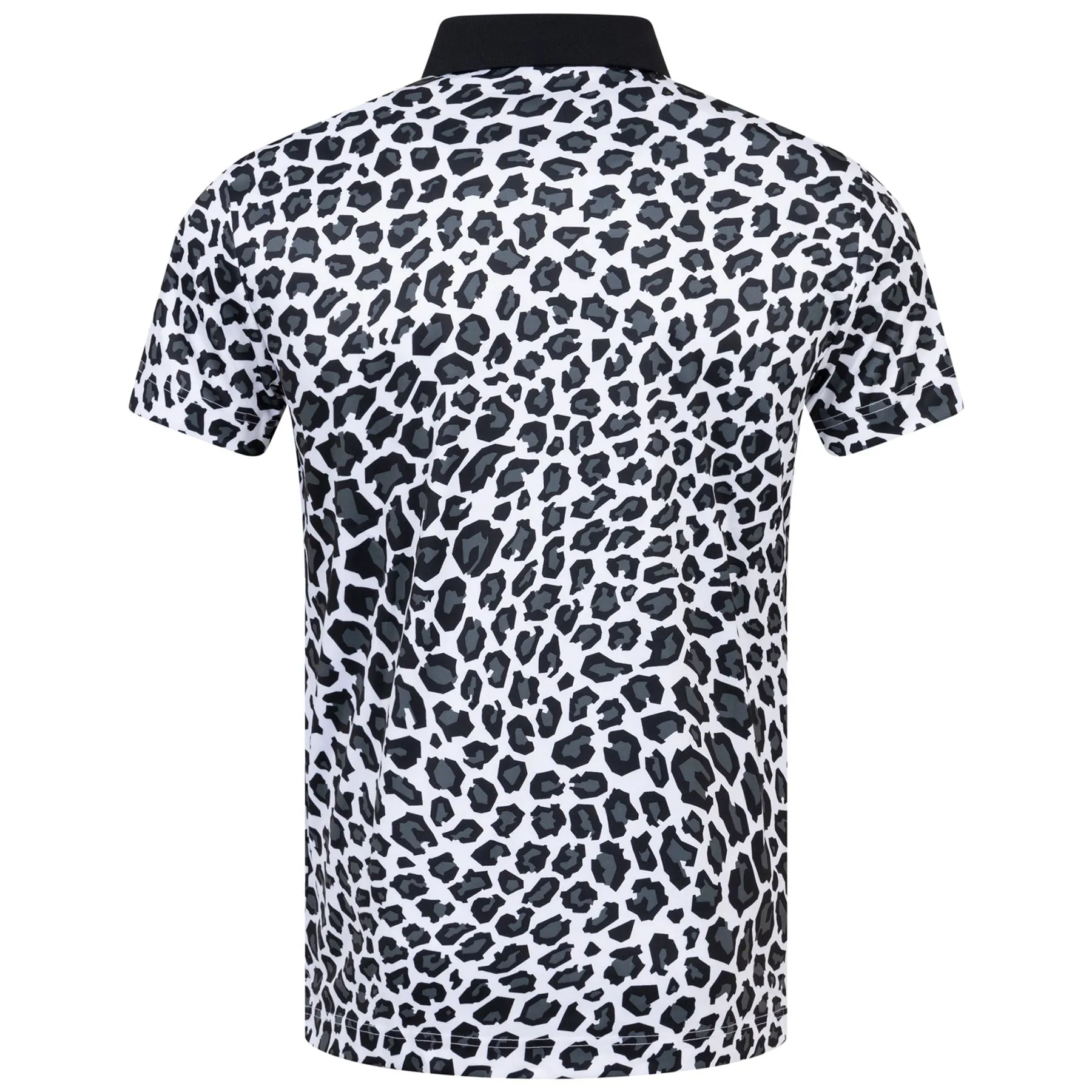 Arthur Regular Print Polo BW Leopard - W23