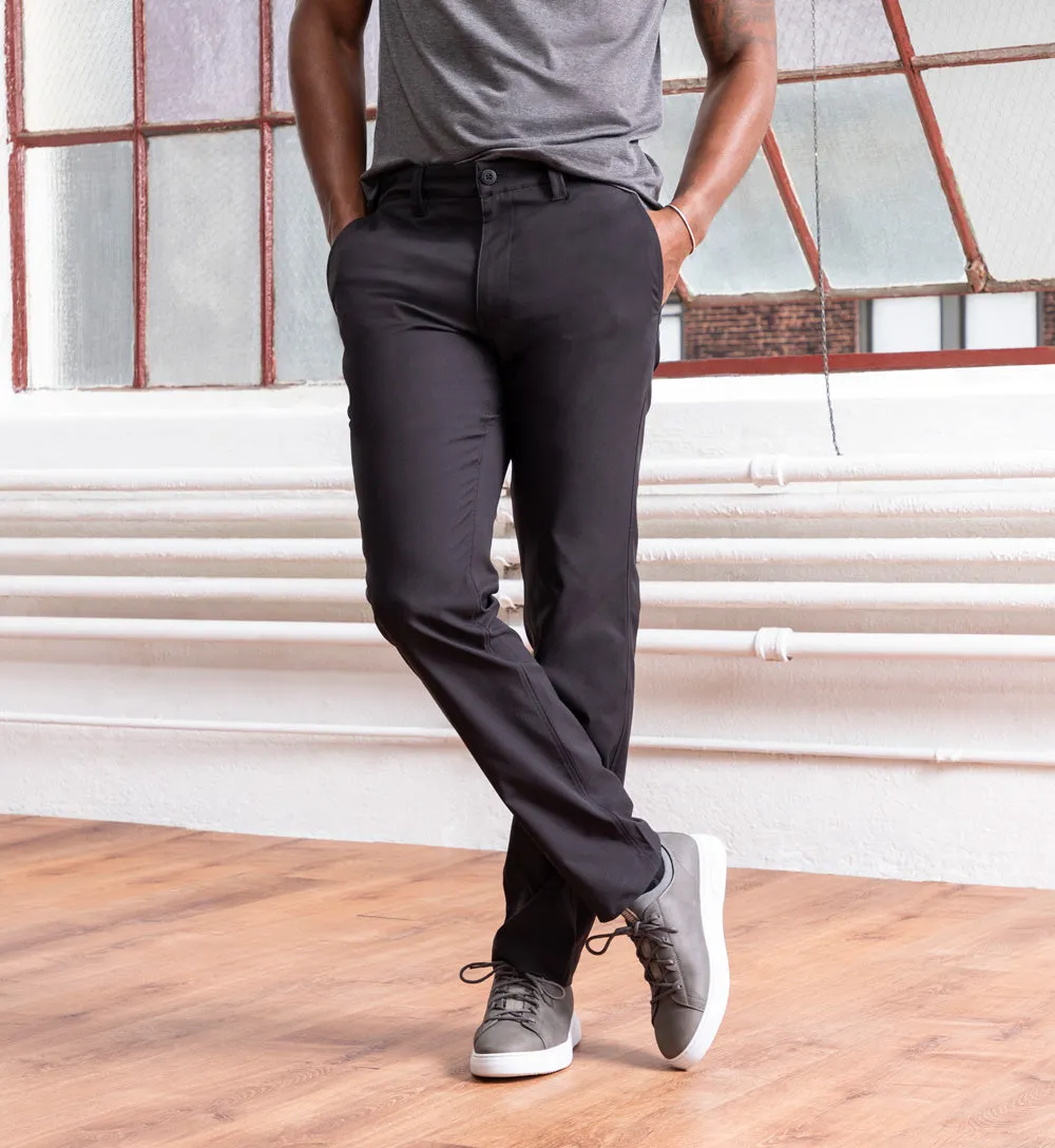 Ascender Chino Regular Fit - Asphalt Black