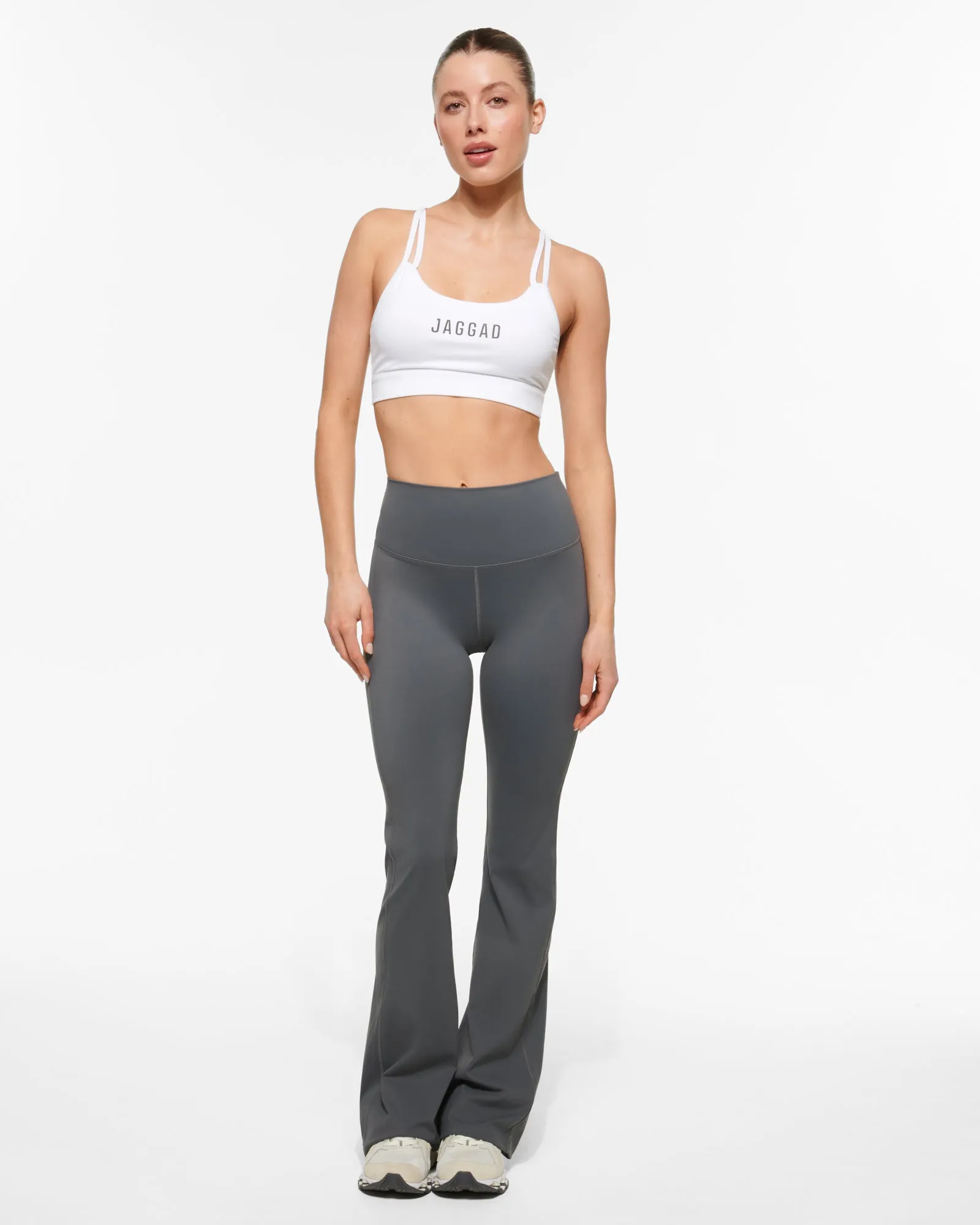 ASTOR ACTIVE FLARE PANT STEEL