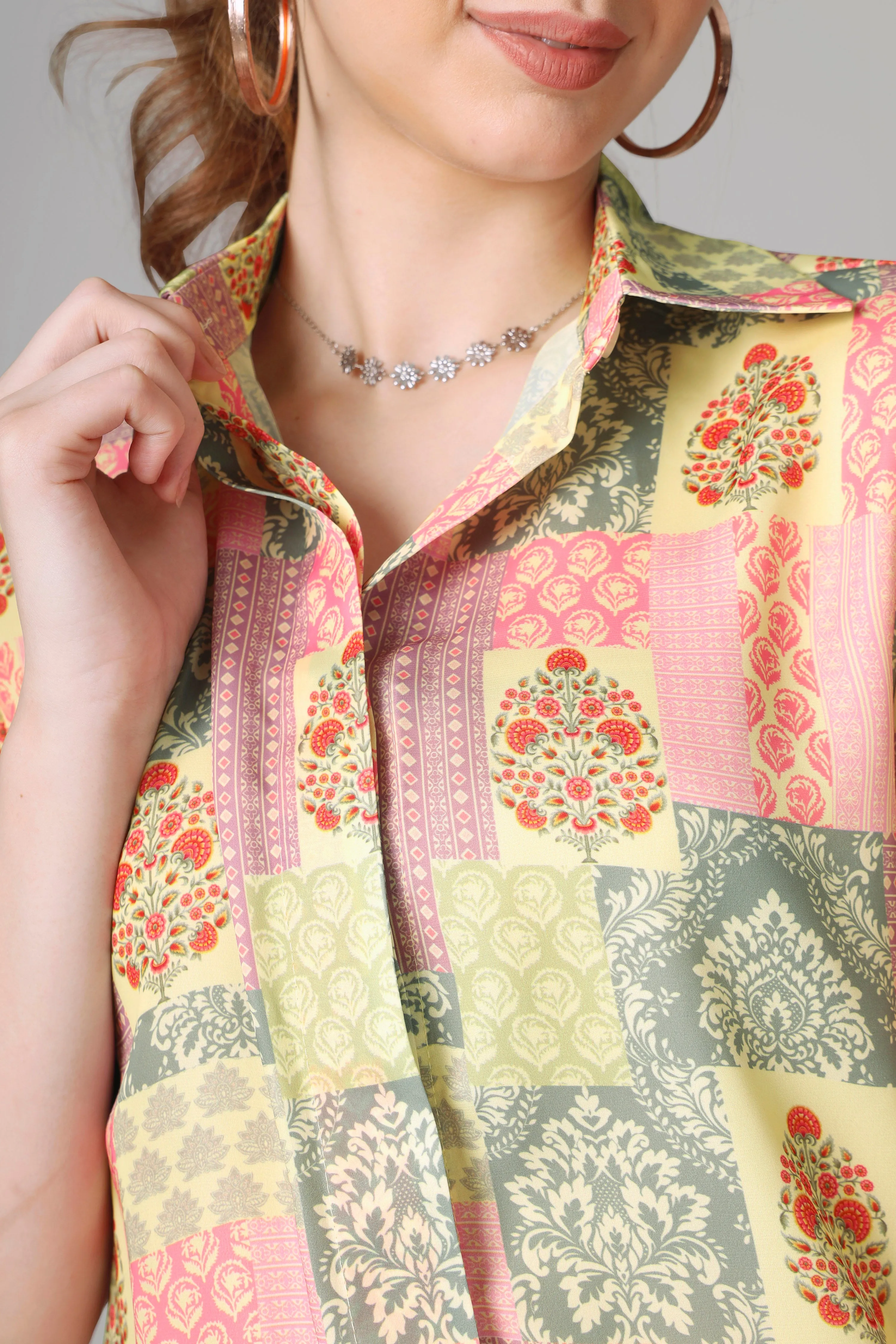 Attractive Ethnic Shirt For Women