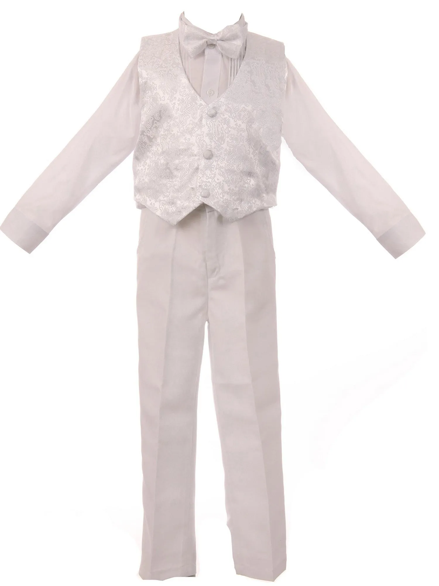 Baby Boys Multi Color Jacquard Detailing Special Occasion Tuxedo 6-24M