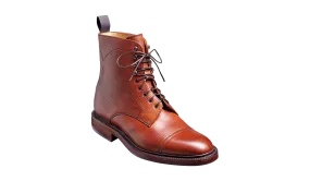 Barker Donegal Top-Cap Calf Leather Boot - Antique Rosewood Calf