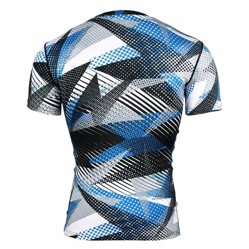 Base Layer Camouflage Crossfit Fitness Quick Dry Tight T-Shirts Tops & Tees