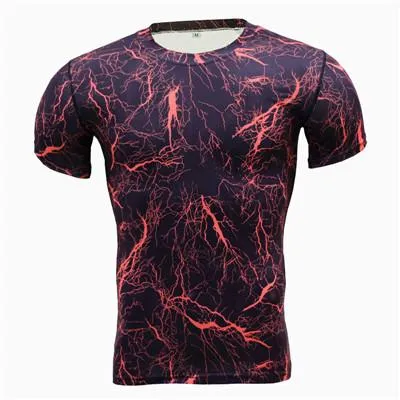 Base Layer Camouflage Crossfit Fitness Quick Dry Tight T-Shirts Tops & Tees