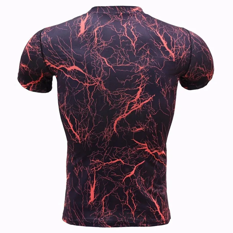 Base Layer Camouflage Crossfit Fitness Quick Dry Tight T-Shirts Tops & Tees