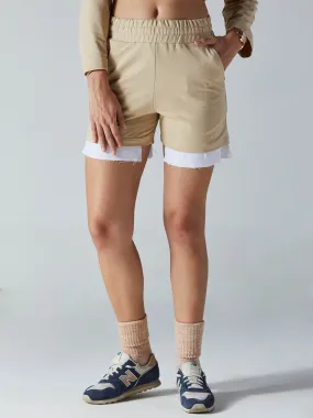 Beige ZenFeel Shorts