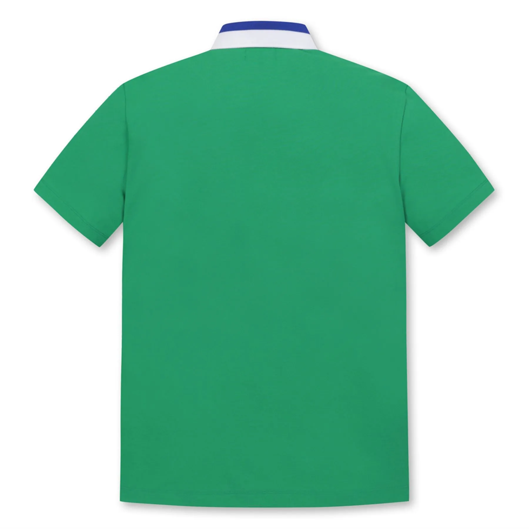 Block Collar SS Polo Green - W23