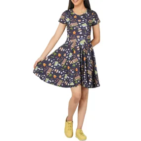 Camping Kids Twirl Dress