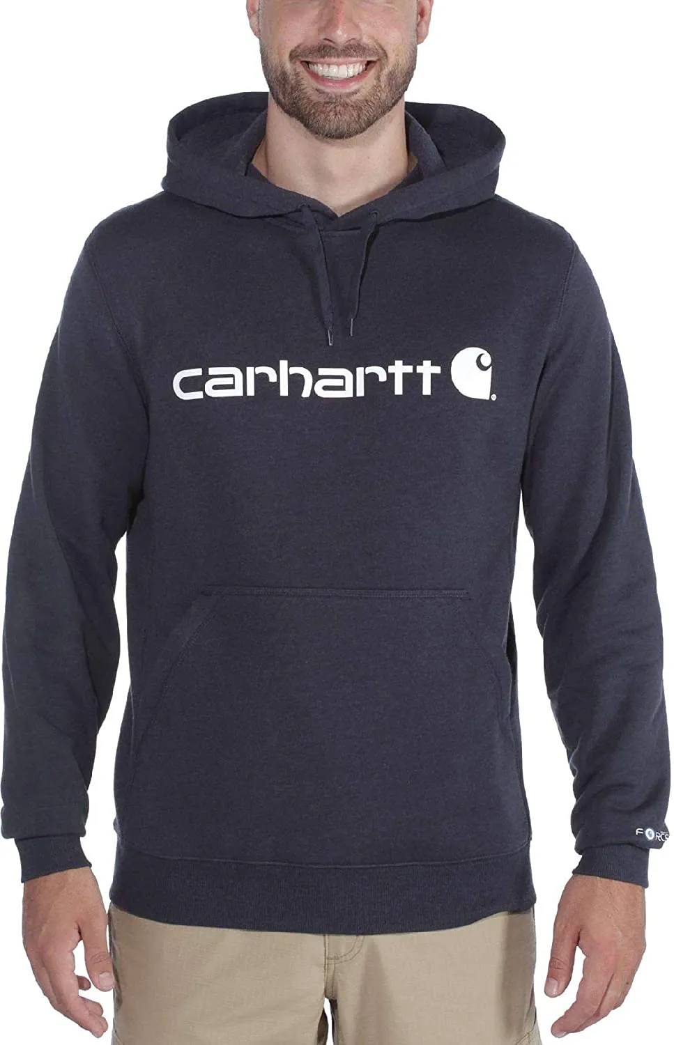 Carhartt Men's Force Relaxed Fit Midweight Logo Graphic Sweatshirt