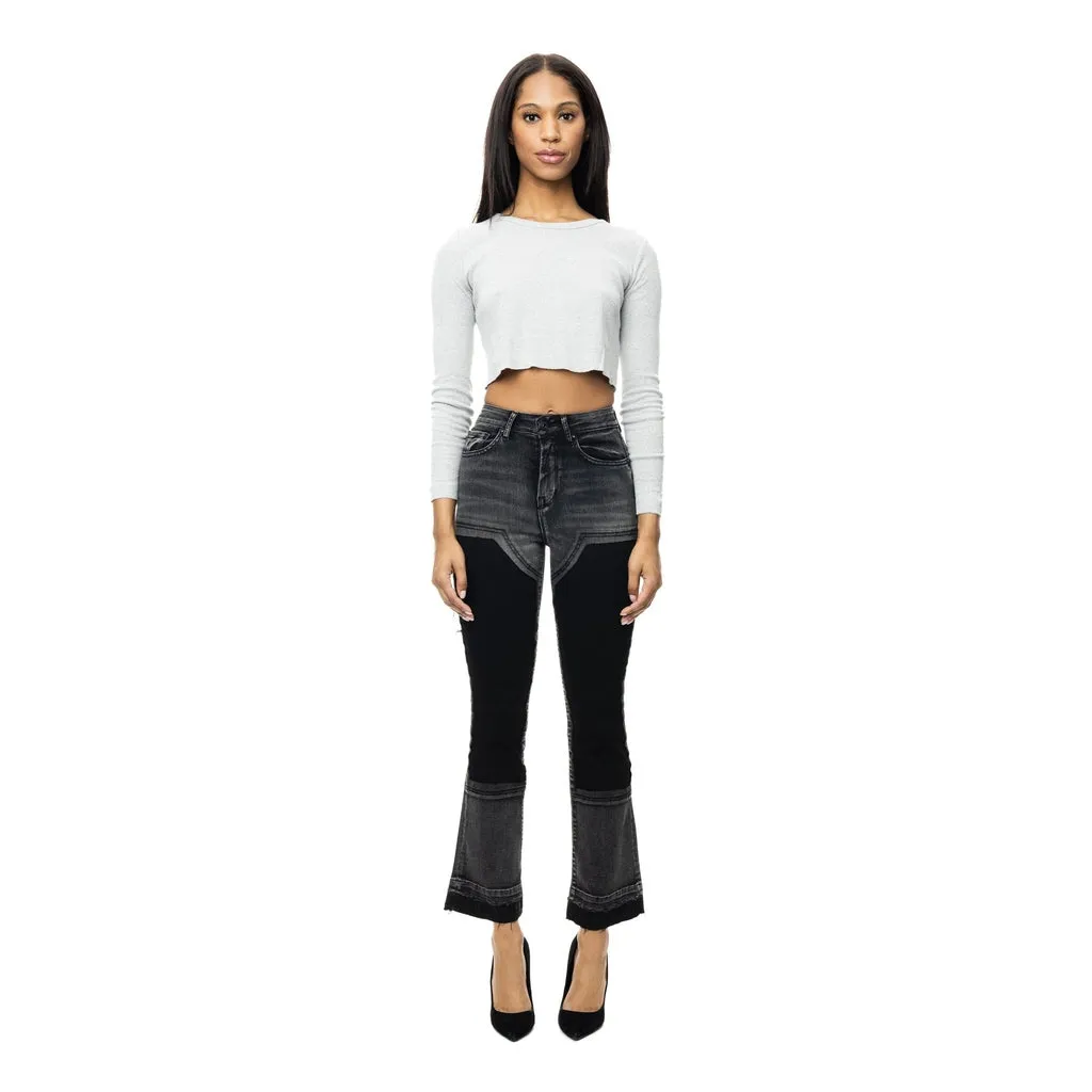 Carpenter Fashion Denim Pants - Shooting Star Black