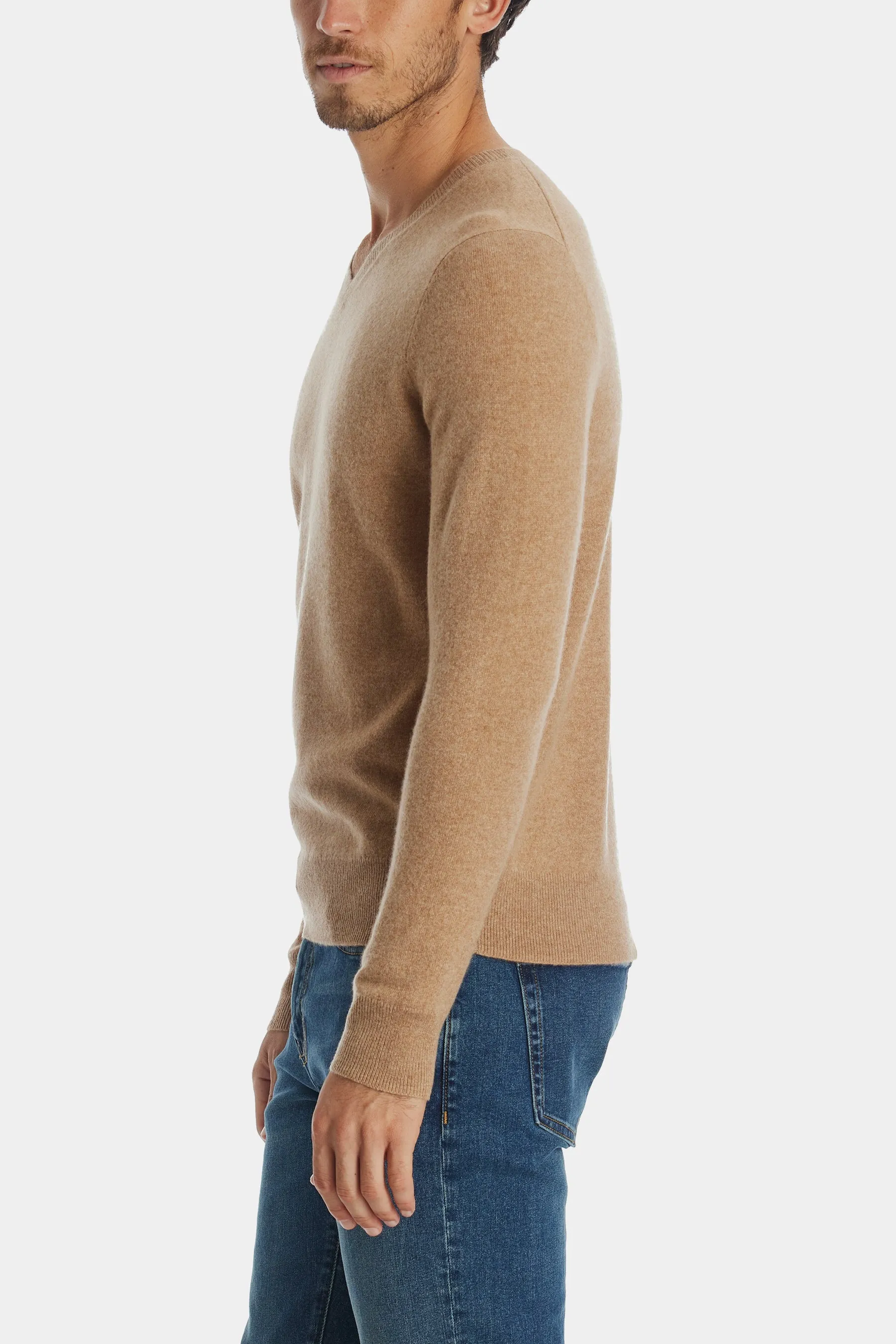 Cashmere V-Neck Sweater