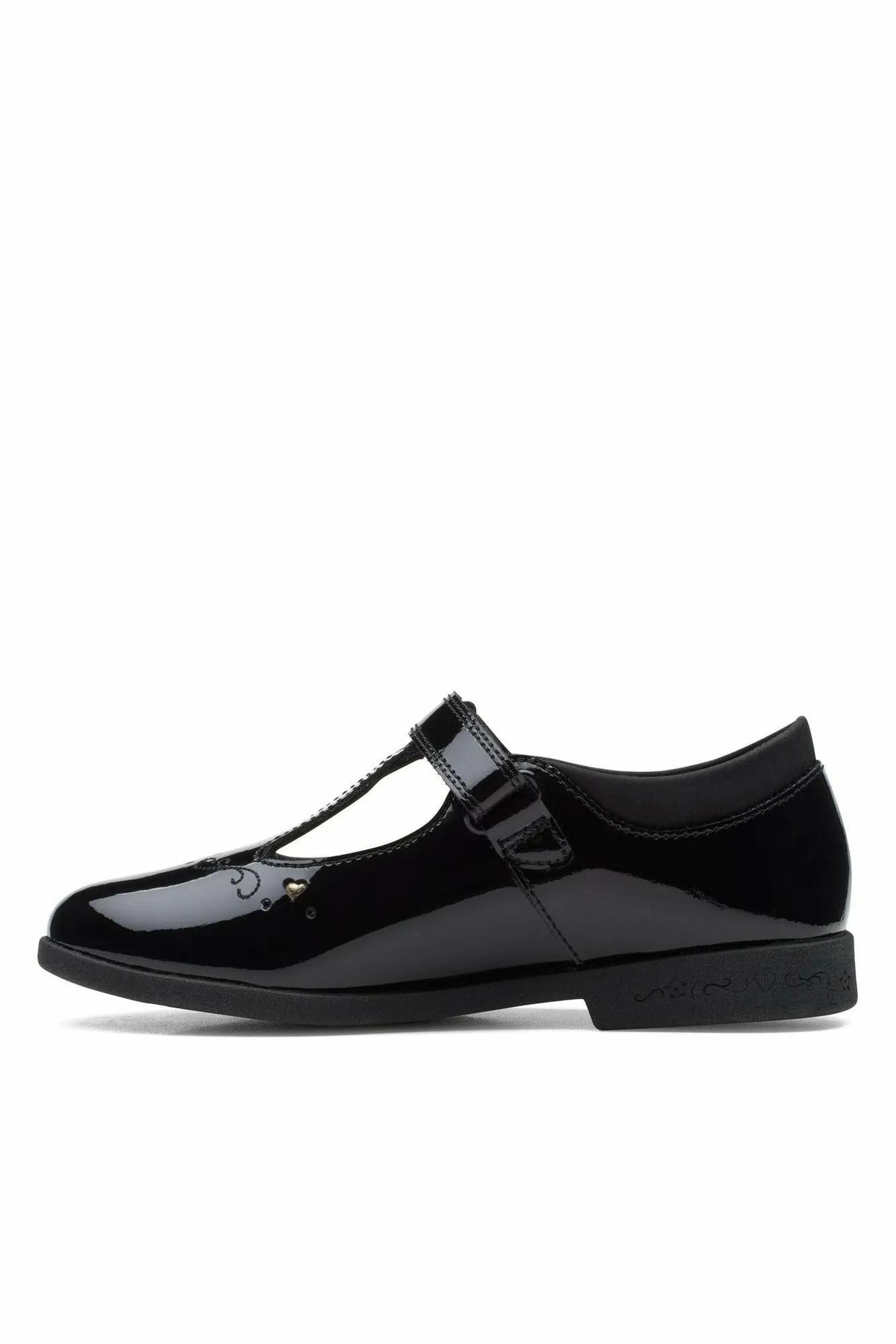 Clarks Magic Step Lo kid black patent