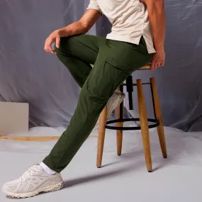 Code Tapered Cargo Pants - Kombu Green