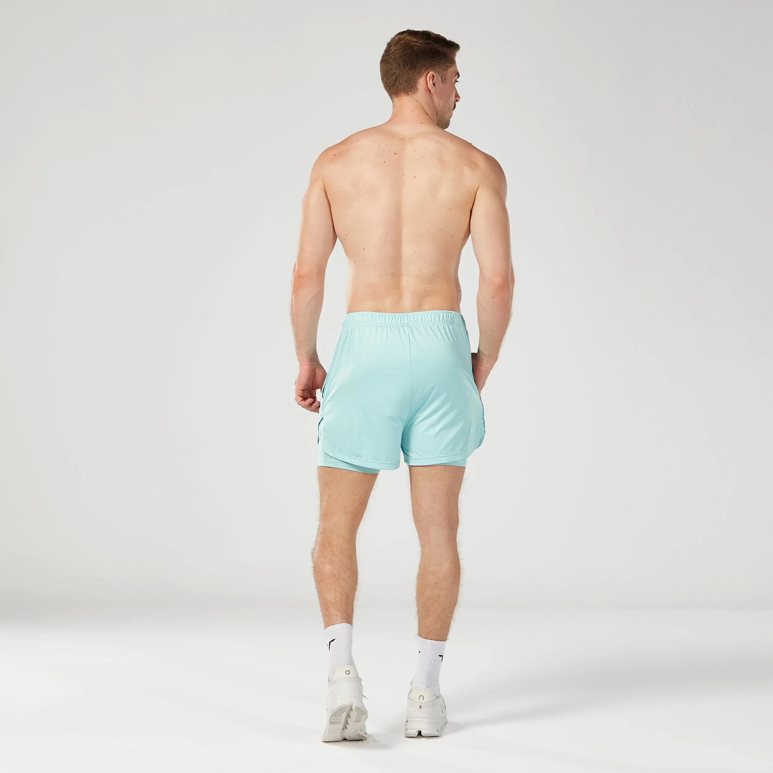 Core Mesh 2-in-1 5" Shorts 2.0 - Canal Blue