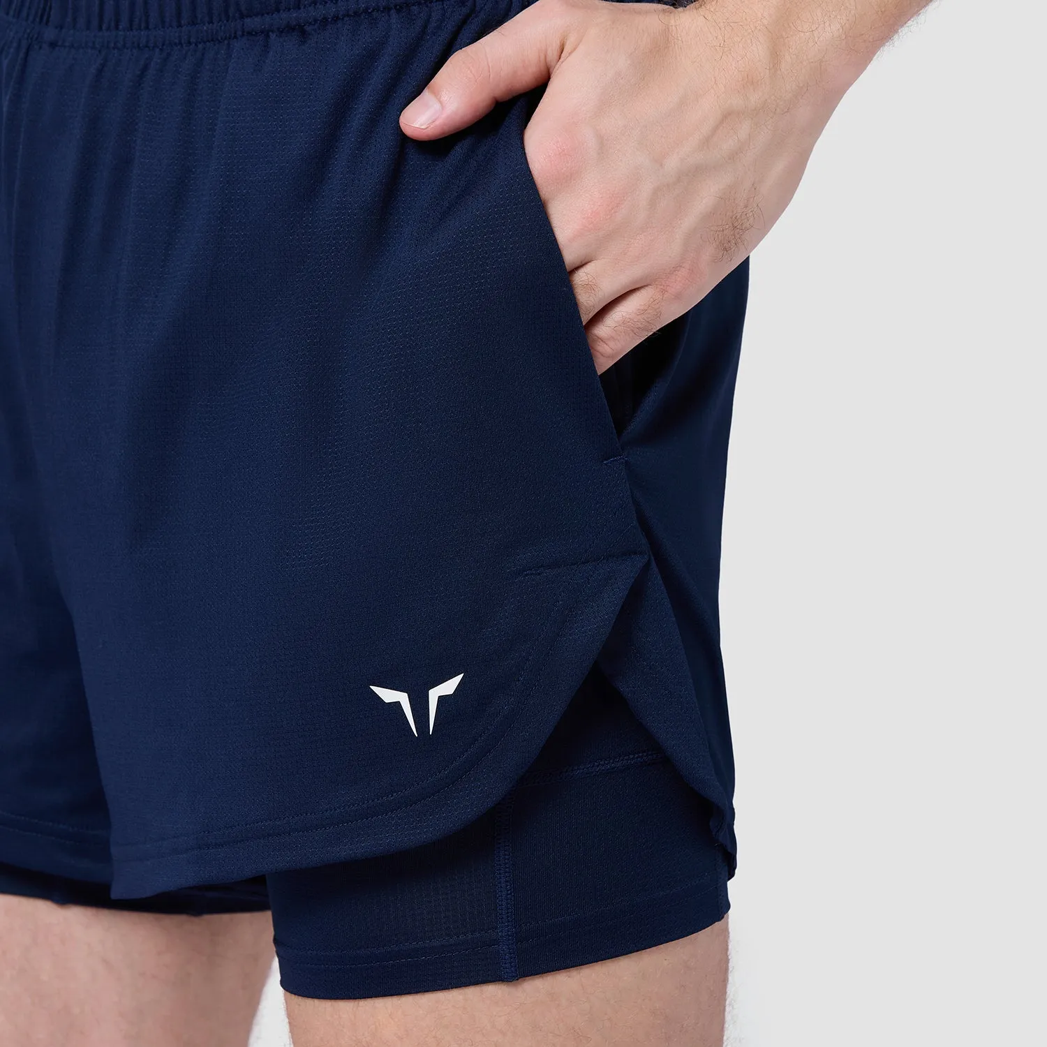 Core Mesh 2-In-1 5" Shorts 2.0 - Navy