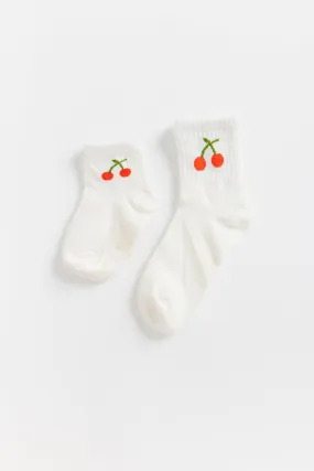 Cove Kids Cherry Socks