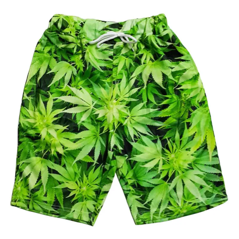 Dank Master Weed Leaf Shorts