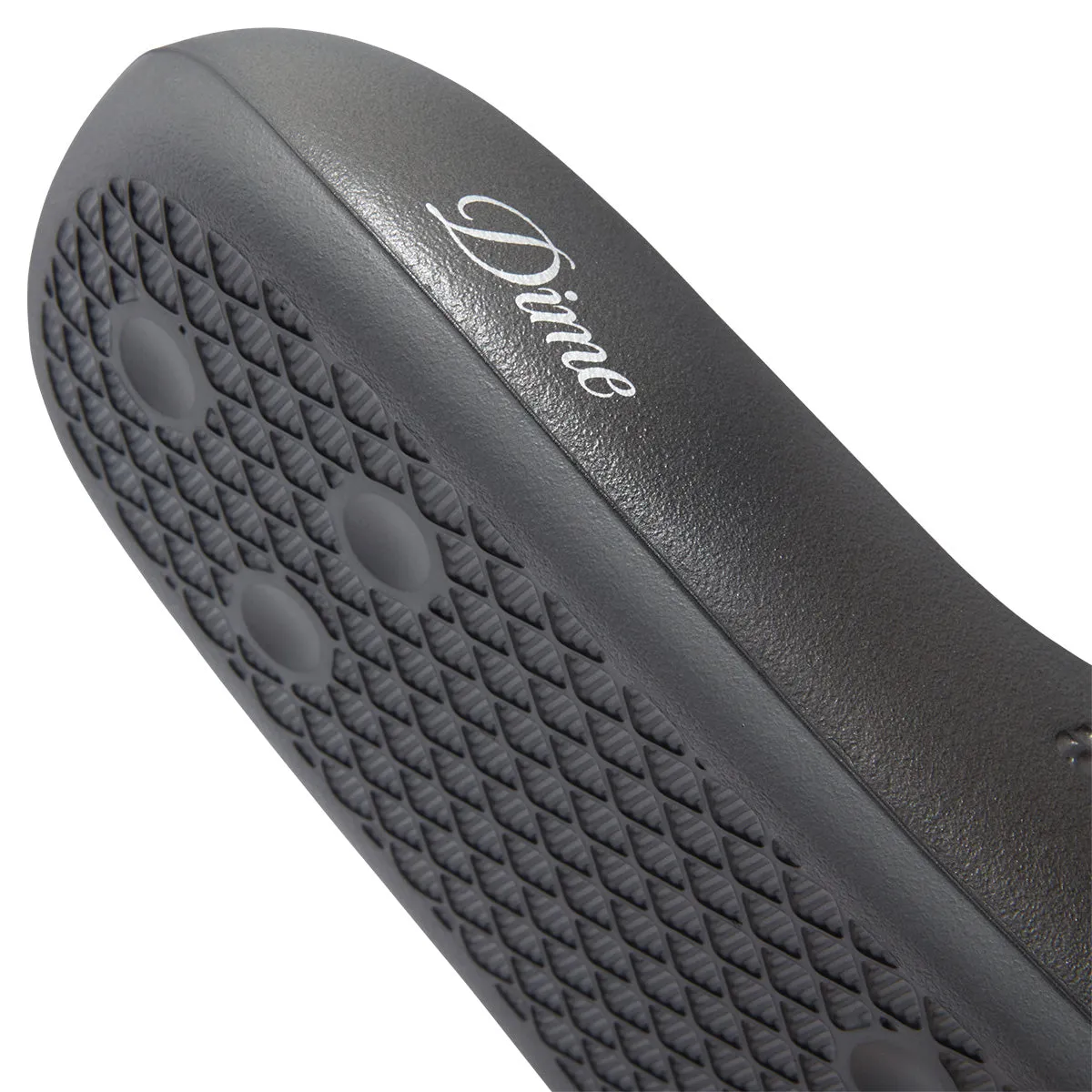   Dime Wmns Adilette Ayoon Slides 'Black Vista Grey'