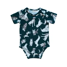 Dogs Baby Bodysuit