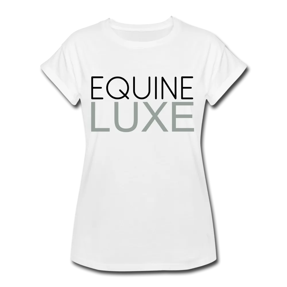 EQUINE LUXE TEE | white