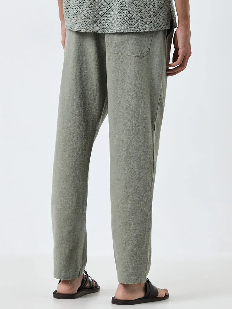 ETA Sage Relaxed-Fit Mid-Rise Cotton Chinos