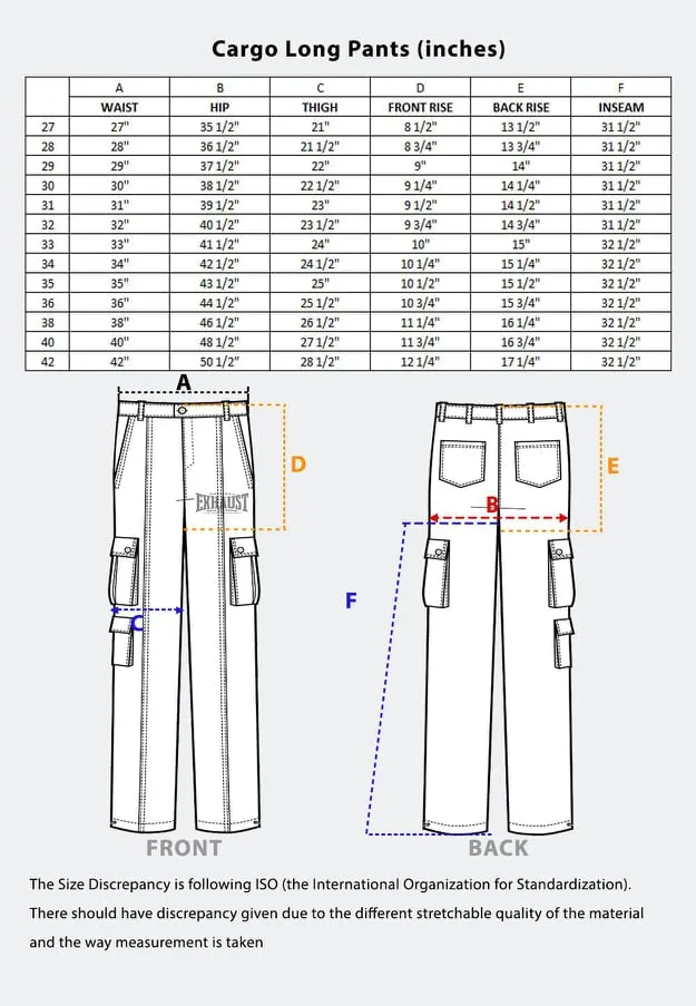 EXHAUST Stretchable Men's Cargo Long pants [Slim Fit] 1226