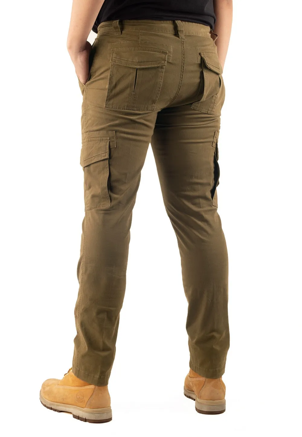 EXHAUST Stretchable Men's Cargo Long pants [Slim Fit] 1226