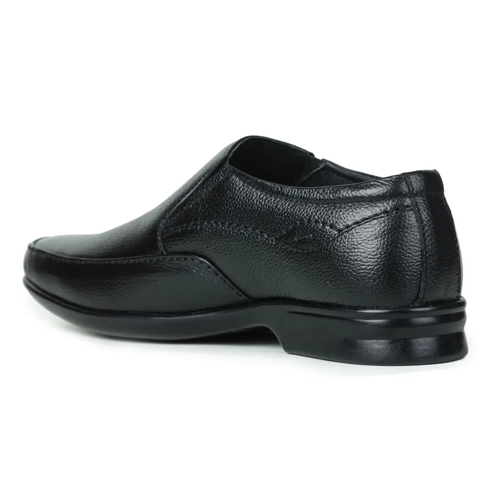 Fortune (Black) Classic Loafer Shoes For Men UVL-25 By Liberty