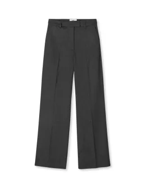 Fulva Perry Pants, Dark Grey Melange