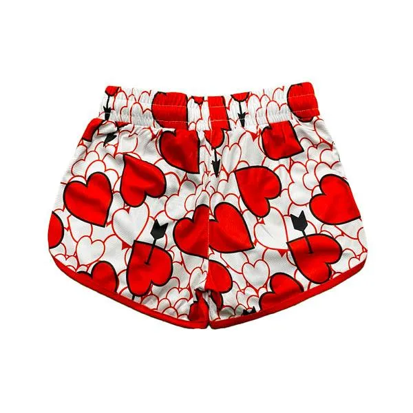 Girls & Womens Valentine Flow Short