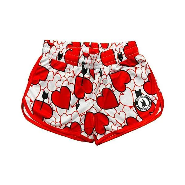 Girls & Womens Valentine Flow Short