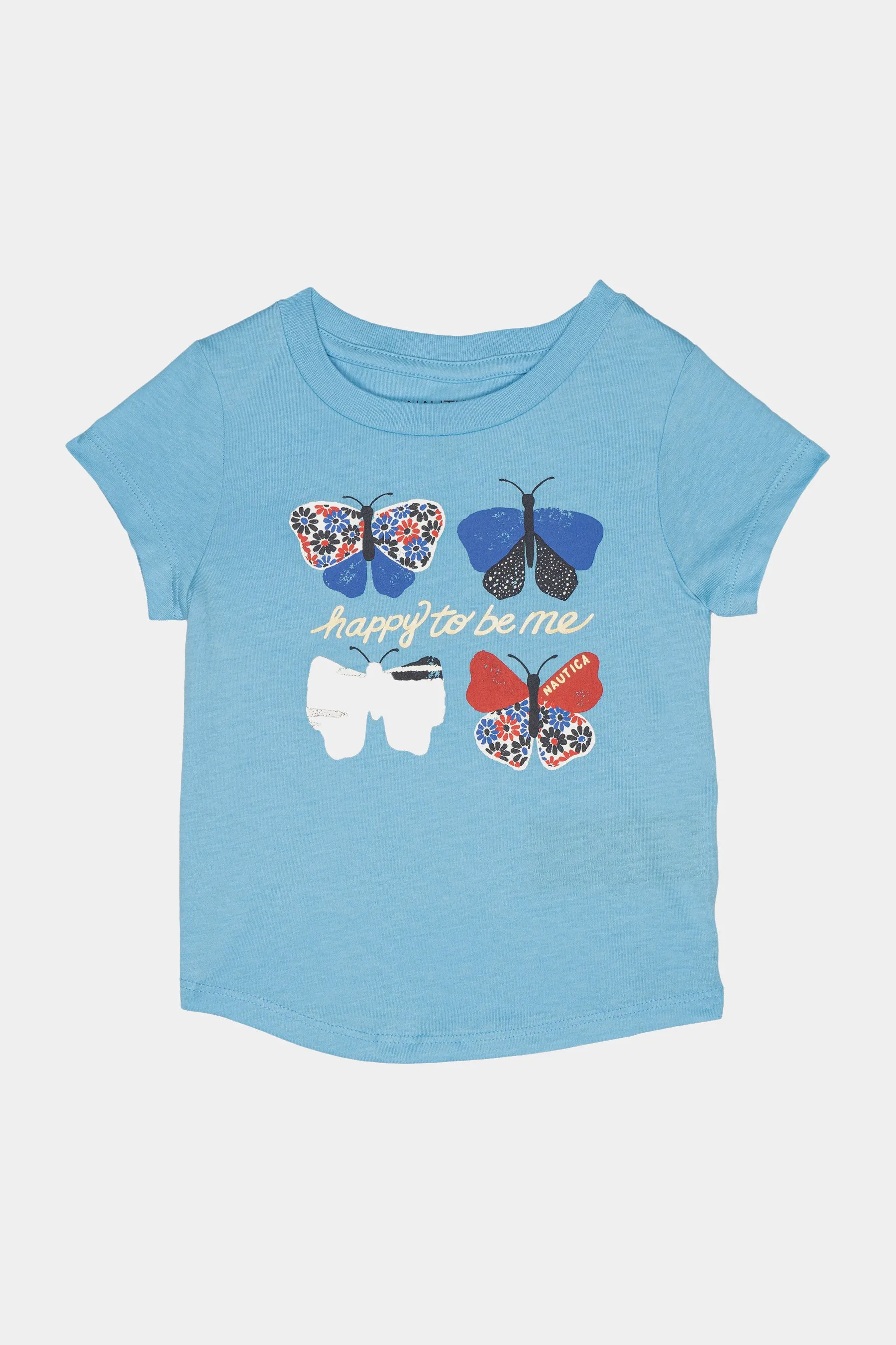 Girls Happy Butterflies T-Shirt