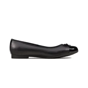 Girls - Scala Bloom Youth Black Leather