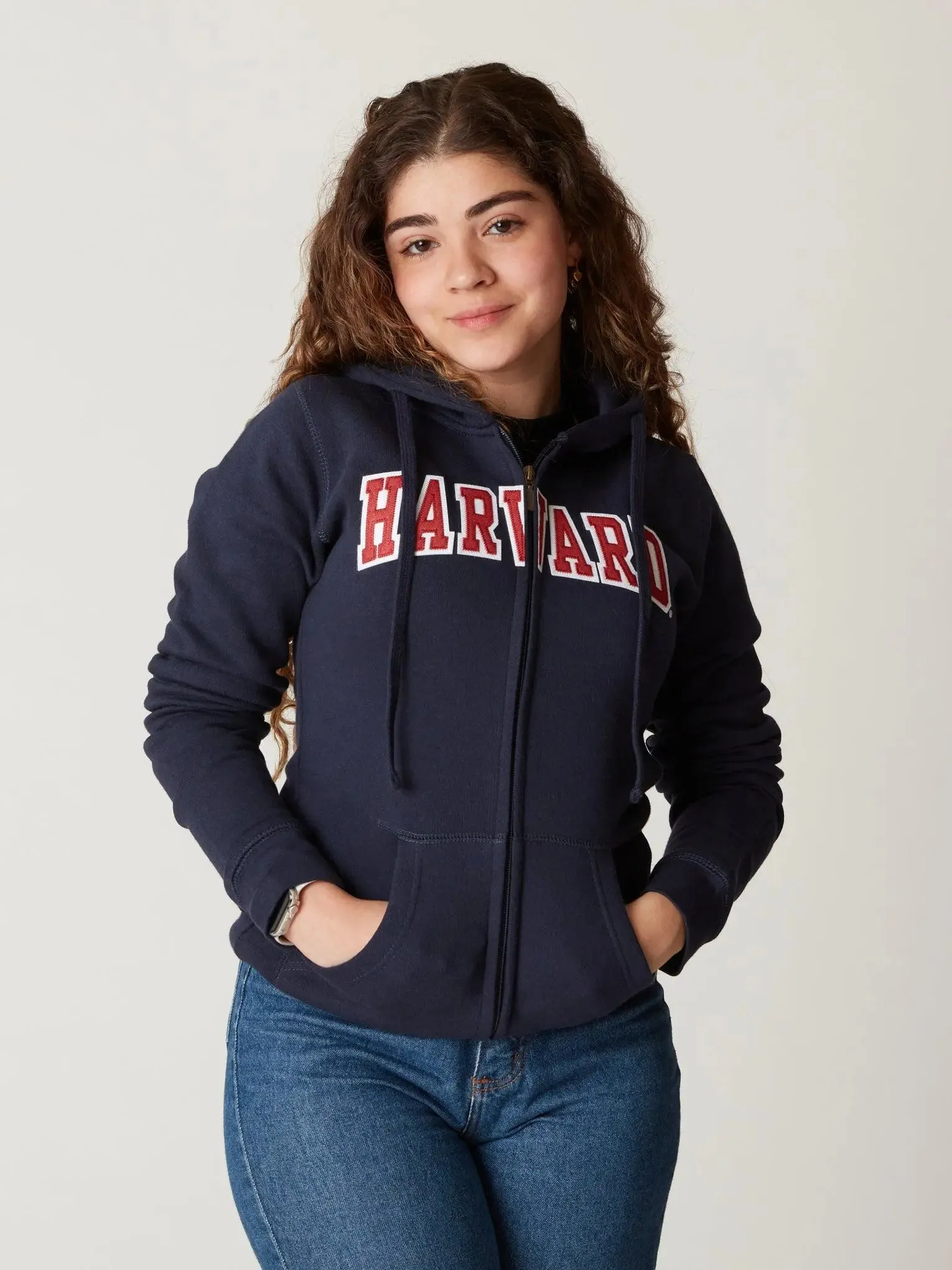 Harvard Women's Full Zip Sweatshirt