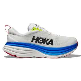 Hoka Bondi 8 Blanc De Blanc/Virtual Blue Running Shoe (Men's)