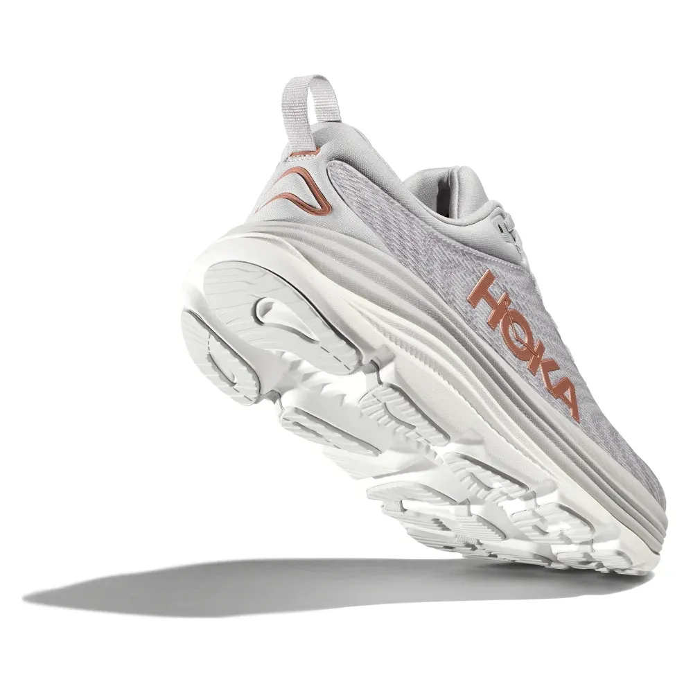 Hoka Gaviota 5 Womens Running Shoes - Harbor Mist/Rose Gold