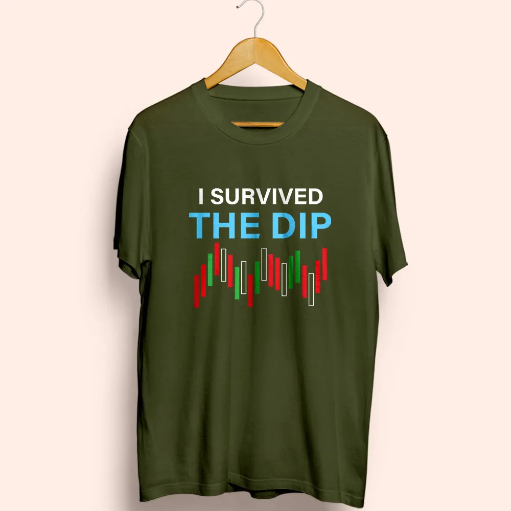 I Survived The Dip Half Sleeve T-Shirt