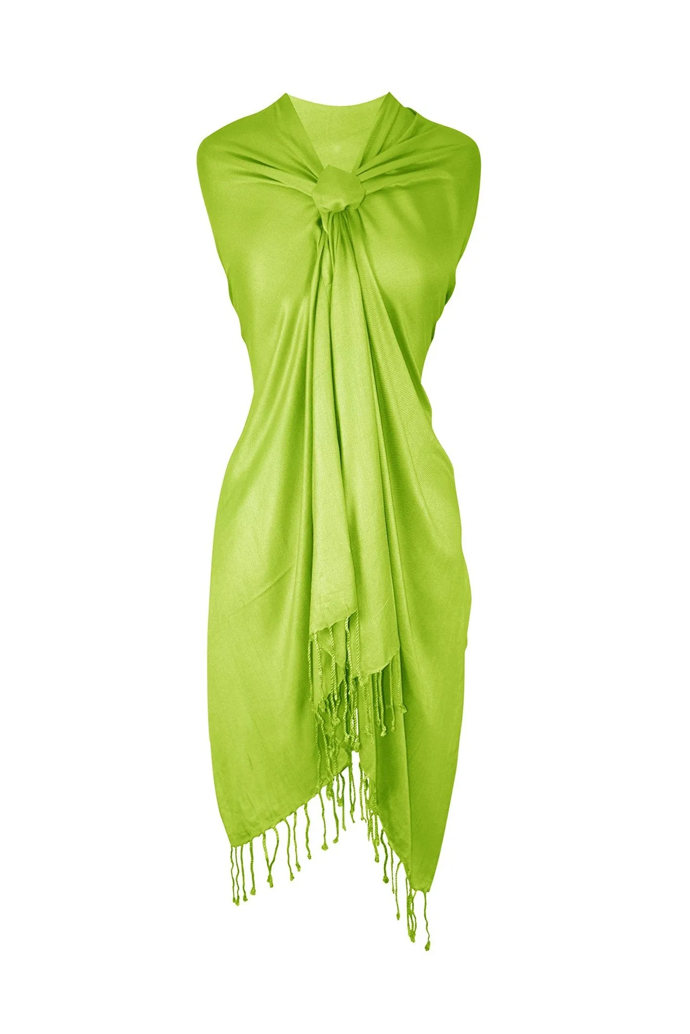 Kelly Green Pashmina Shawl Wrap Scarf