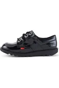 Kickers Kick Lo Core Black Patent